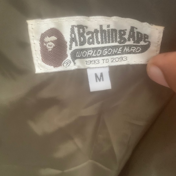 A Bathing Ape Boys Camo Jacket - Picture 4 of 4